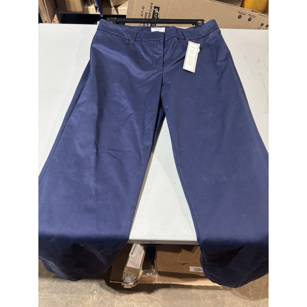 CHARTER CLUB Pants Navy Size 10 NWT